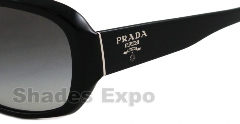NEW Prada Sunglasses SPR 31N BLACK 1AB 3M1 SPR31N AUTH  