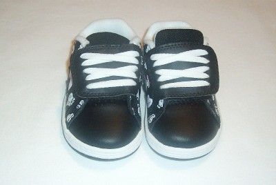 TODDLER BABY GIRLS ETNIES SHOES, SIZE 6T, NEW  