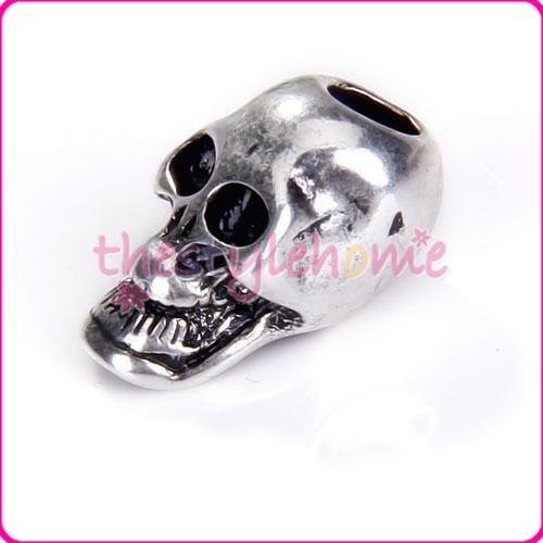 Gothic Metal Skull bead for 550 Paracord knife Lanyard  