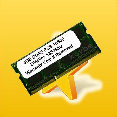 4GB DDR3 1333 MHz SODIMM Notebook Memory PC3 10600 Ram  