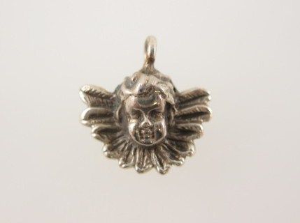 NEW SIVLE Sterling Silver Hanging Angel Charm/Pendant  