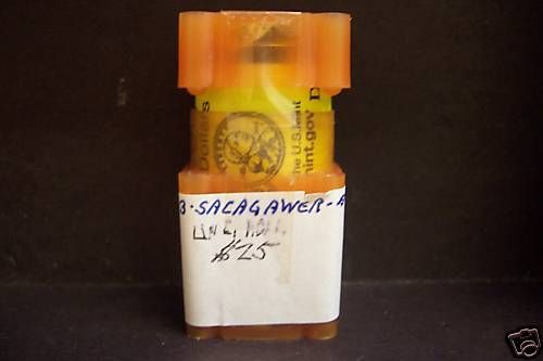 2003 SACAGAWEA UNCIRCULATED ROLL DENVER DOLLARS  