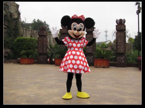   Brand New Mickey Minnie Mouse Mascot Costume Adult Size ★  