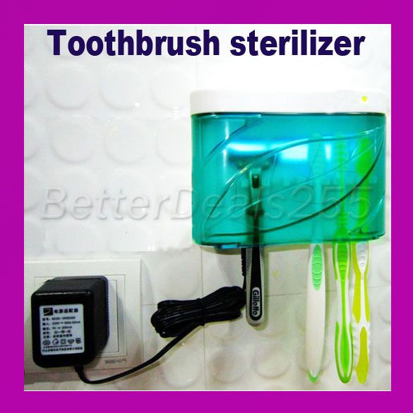 UV Toothbrush Sanitizer Sterilizer/Holder/Cleaner Box  