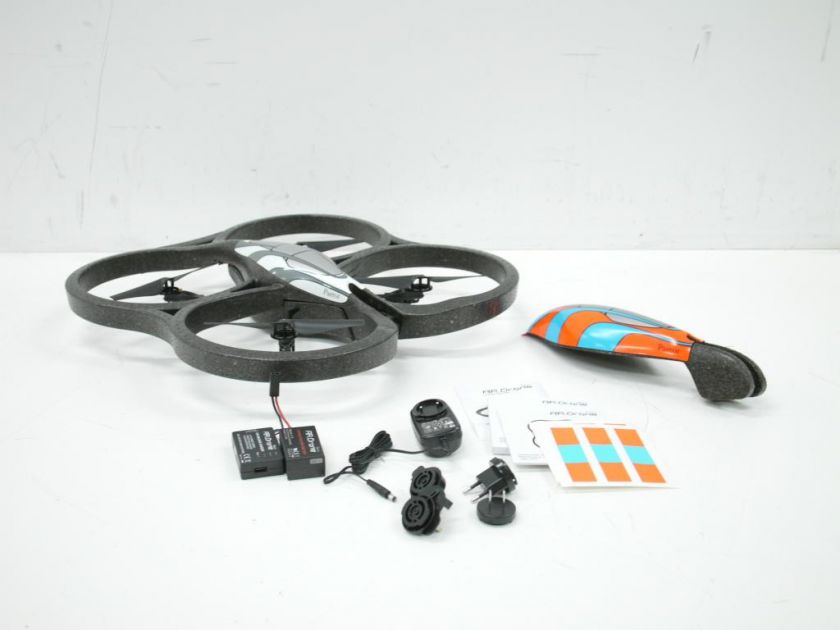   Drone Quadricopter Controlled by iPod touch, iPhone, iPad, and Android