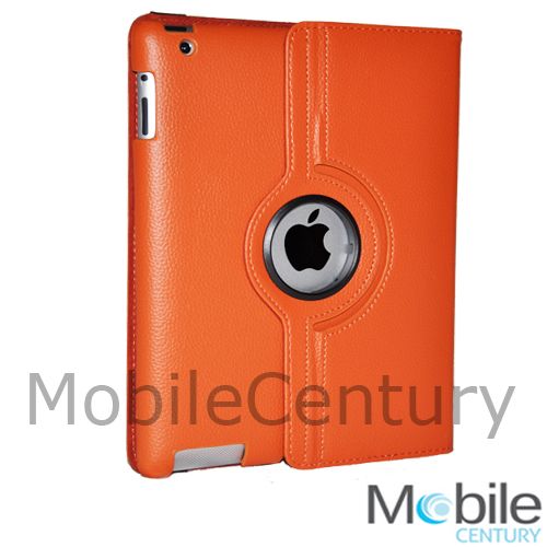   smart cover leather case rotating stand . Perfect fit for all ports